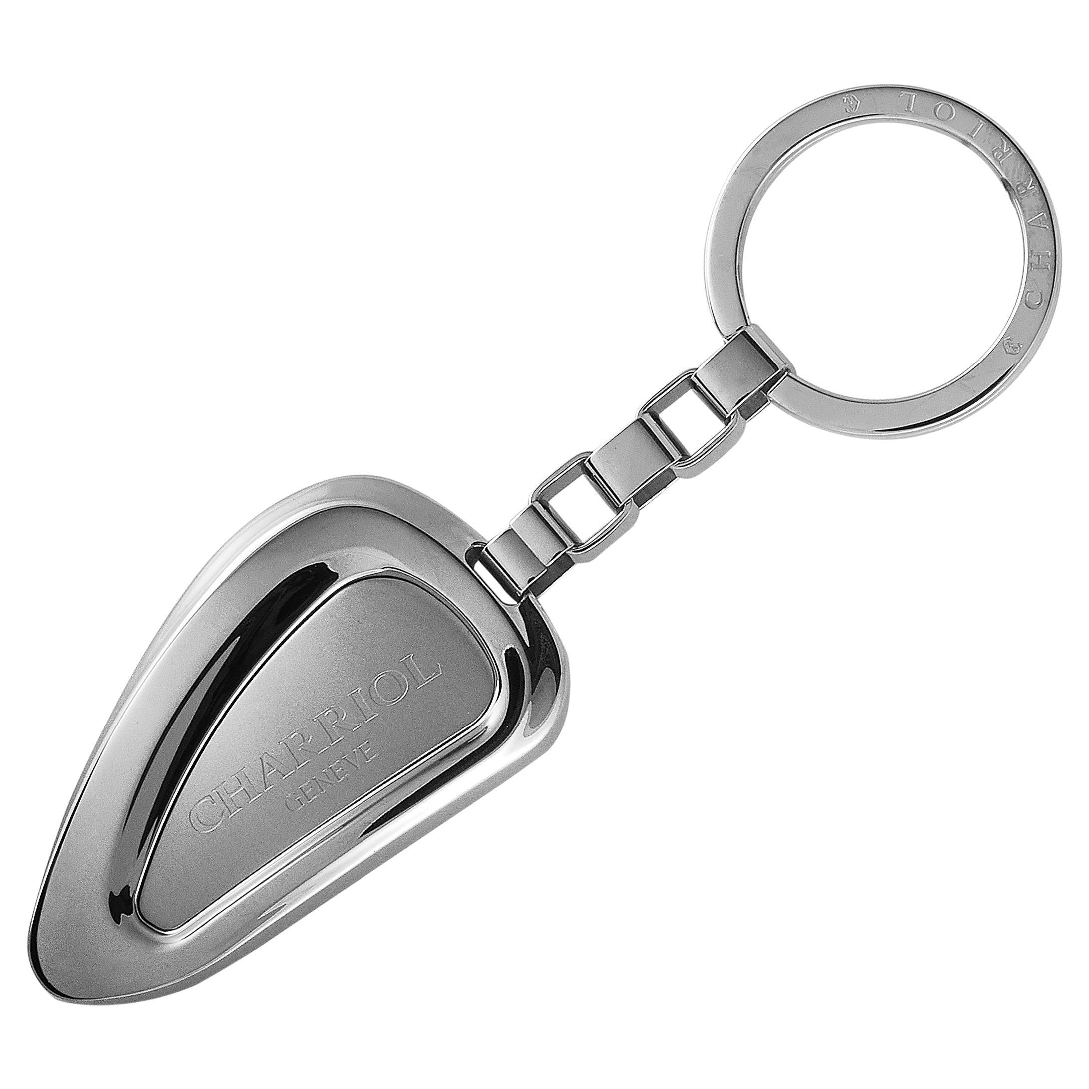 Charriol Stainless Steel Keyring For Sale