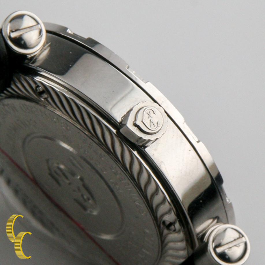 Charriol Edelstahl Damen-Uhr Colvmbvs Quarz mit Diamant-Lünette (Moderne) im Angebot