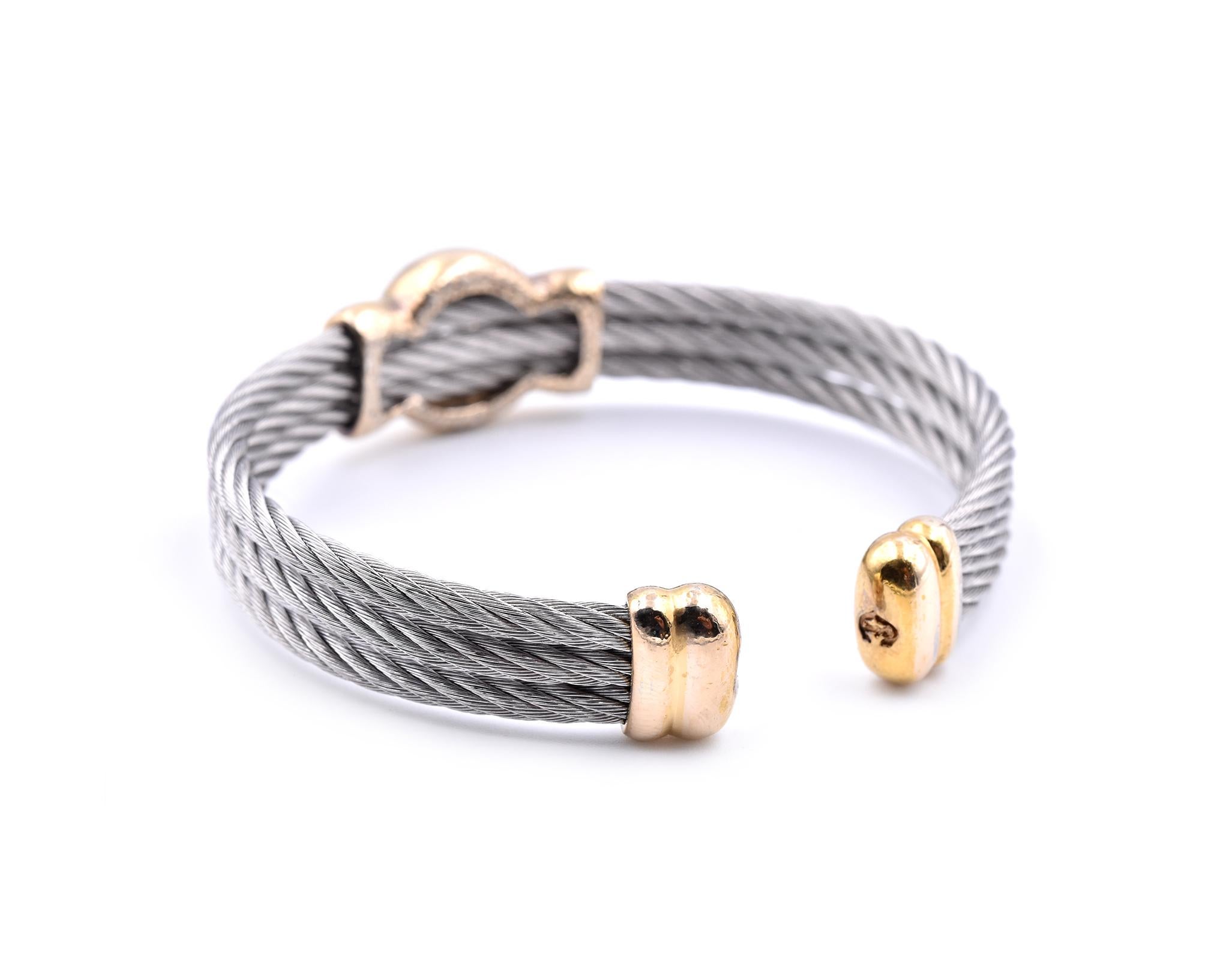 charriol two tone bangle