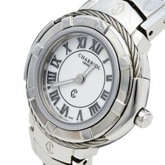 Charriol White Stainless Steel Celtic Quartz Women's Wristwatch 27 mm