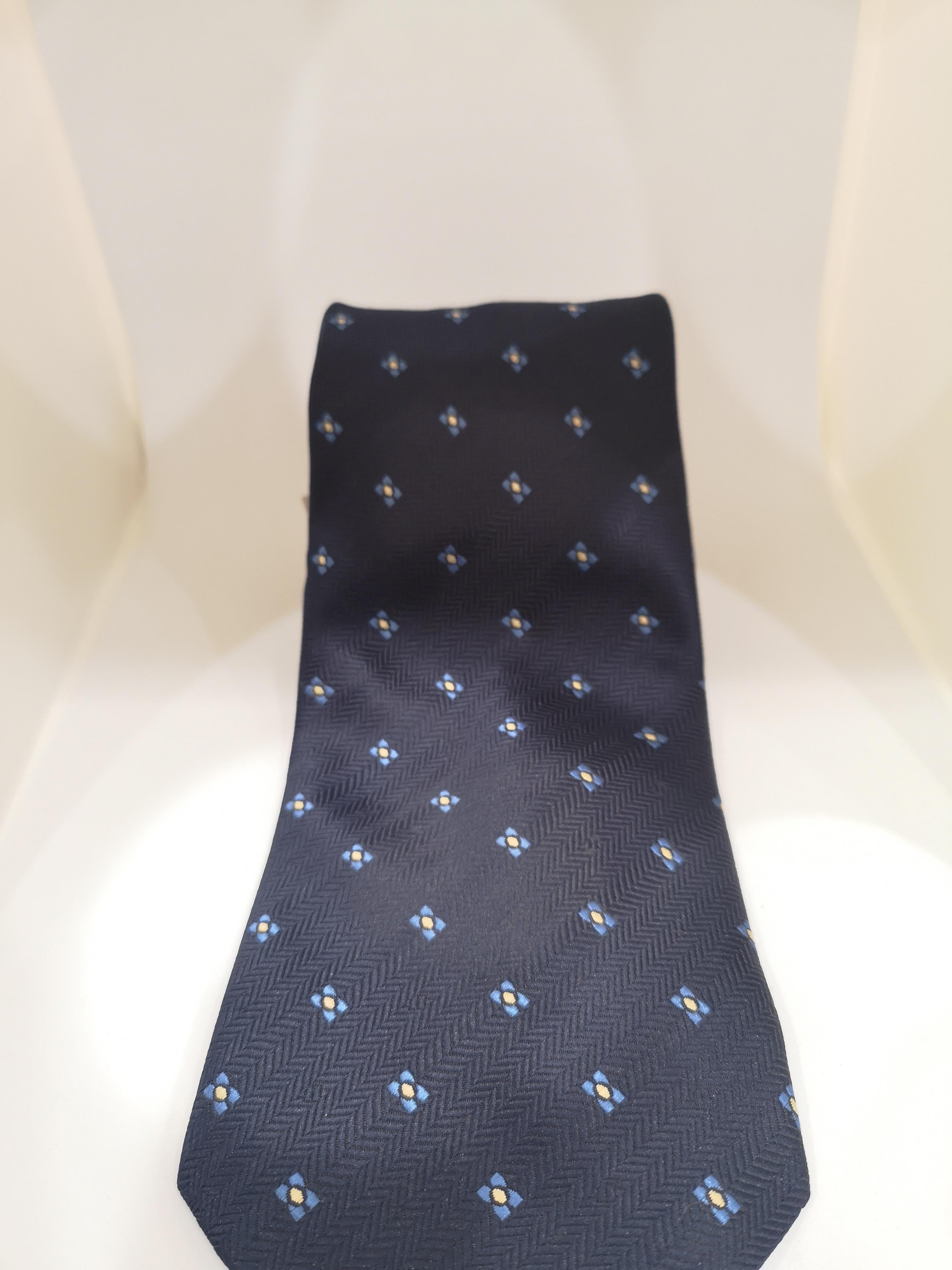 Men's Charro Blue silk tie NWOT
