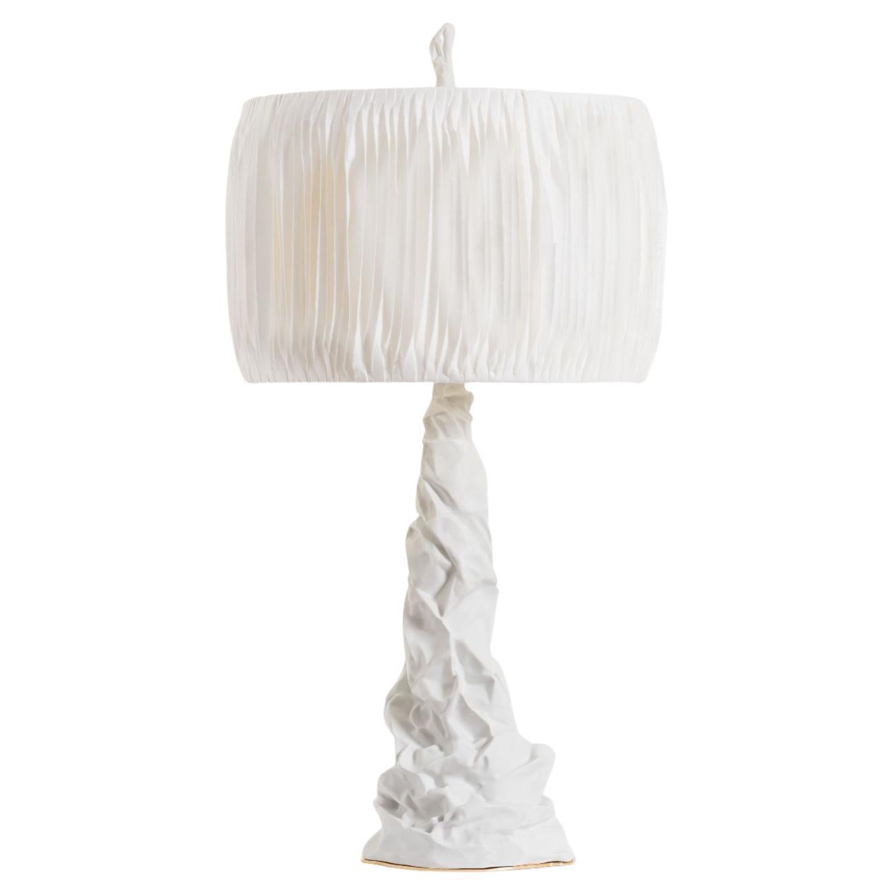 Charta Alba I Table Lamp by Studio Palatin For Sale