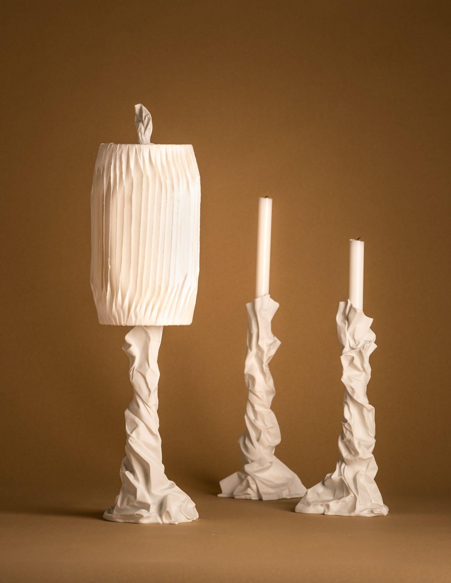 Charta-Kerzenständer von Studio Palatin (Moderne) im Angebot