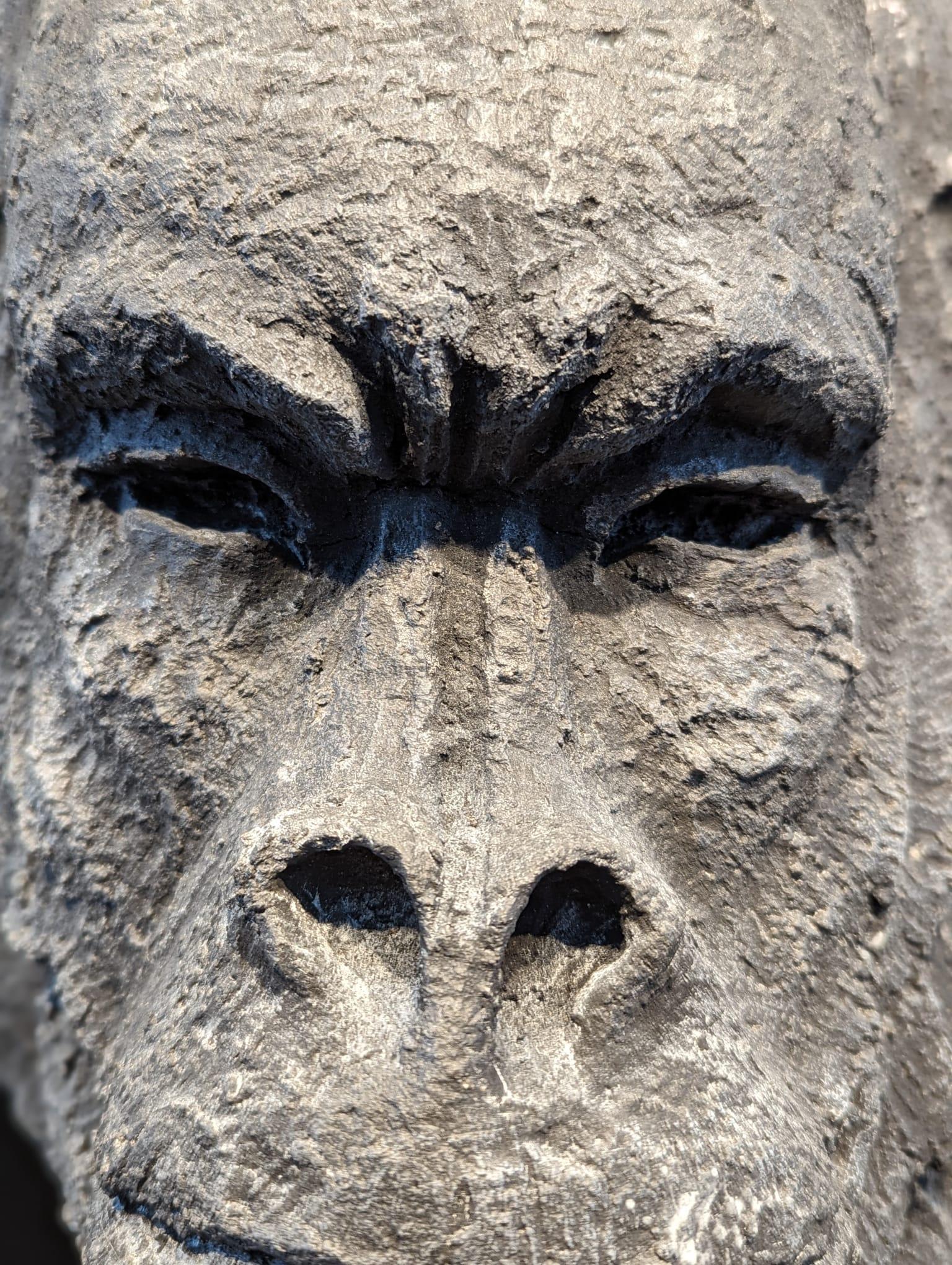 “In the Distance” – A Ceramic Bas-Relief of Reflection and Legacy

“In the Distance” is a ceramic bas-relief depicting a majestic gorilla, sculpted with remarkable precision and texture to capture both its power and serenity. The piece is mounted on