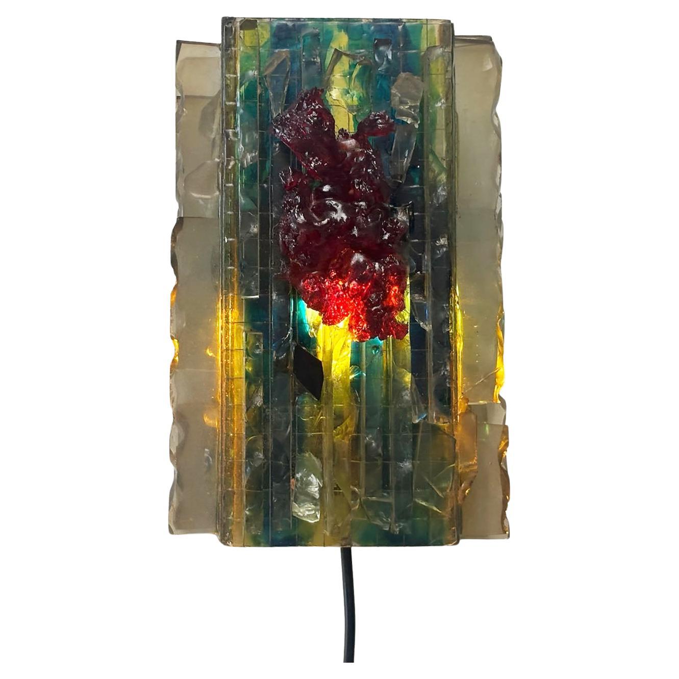 Chartres" wall lamp by Willem van Oyen for Raak im Angebot