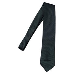 Charvet, green silk tie