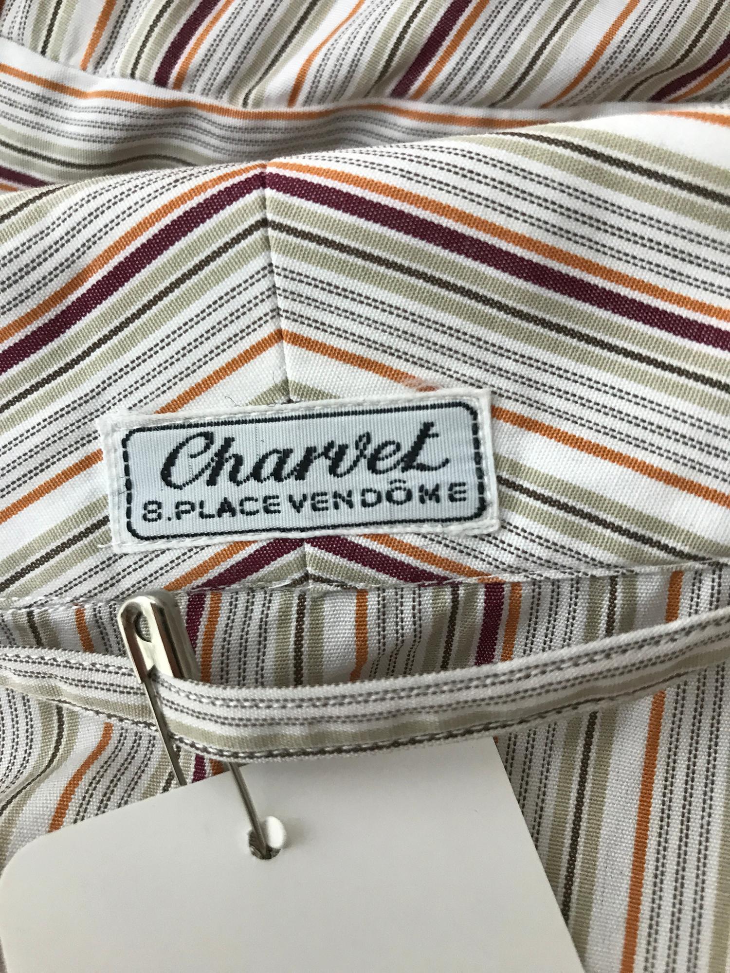 Charvet Paris Striped Cotton Robe 2