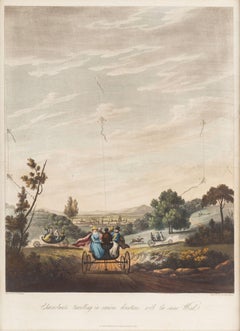 Charvolents Travelling In Various Directions With the Same Wind by Colman, 1827