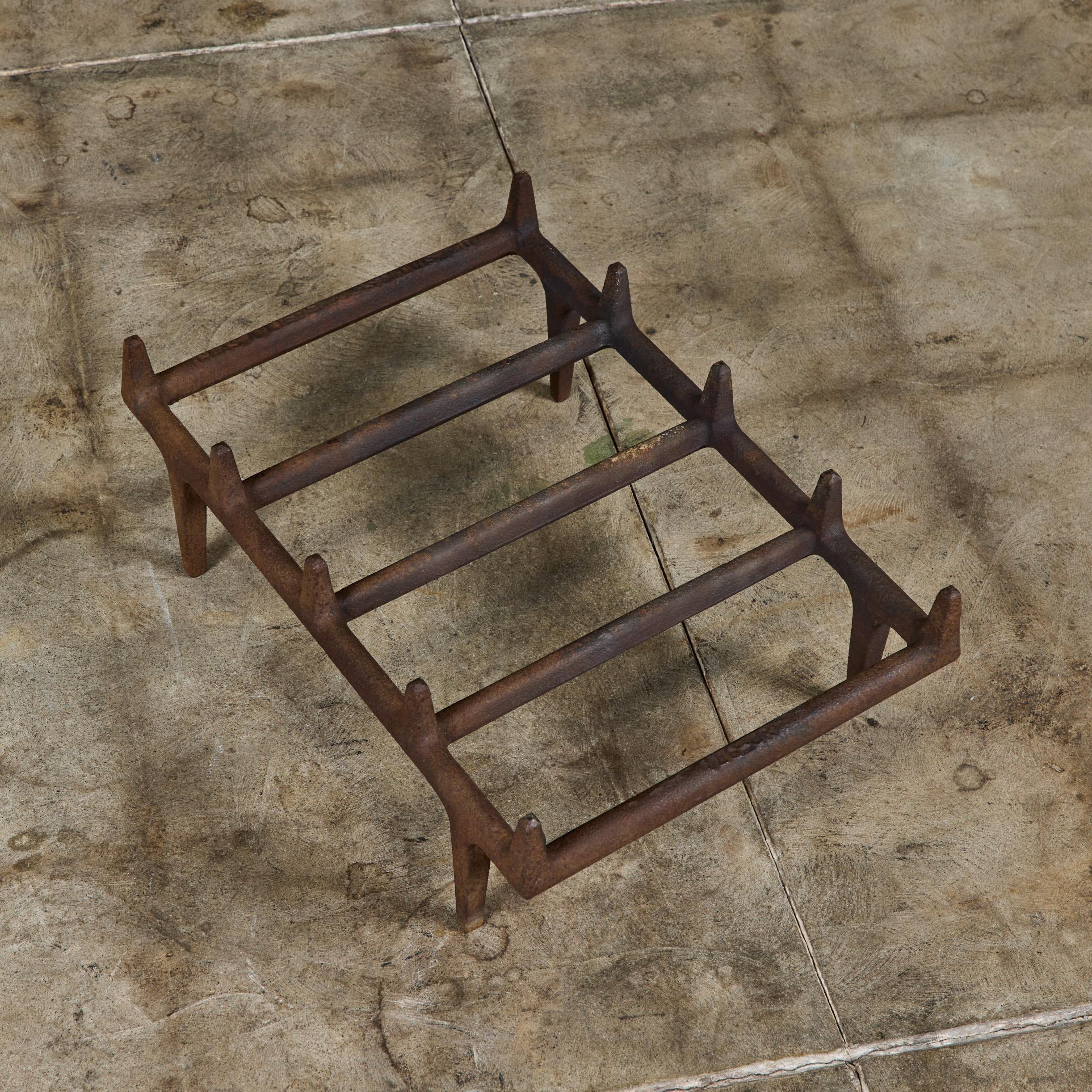 Grille de cheminée Chas A. Lieber Ironworks en vente 5