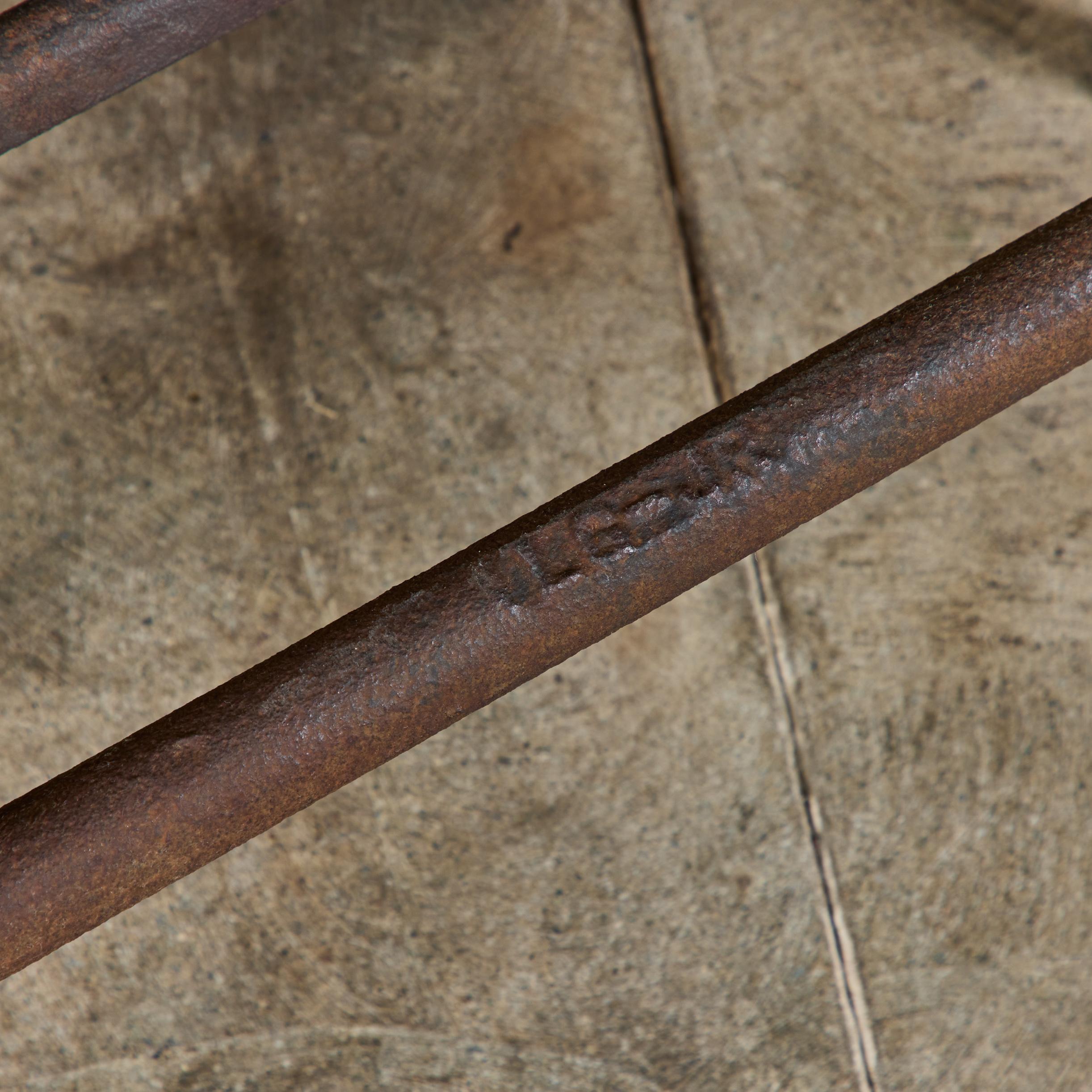 Grille de cheminée Chas A. Lieber Ironworks en vente 6