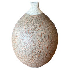 Chas Kipp Keramikvase Scheier, Mid-Century