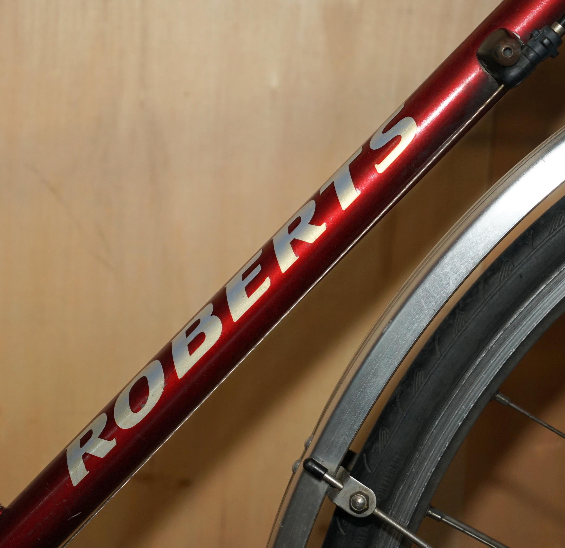 20ième siècle CHAS ROBERTS REYNOLDS 531 EXTRA SMALL ROAD TOURiNG BIKE BROOKS PROFESSIONAL S en vente
