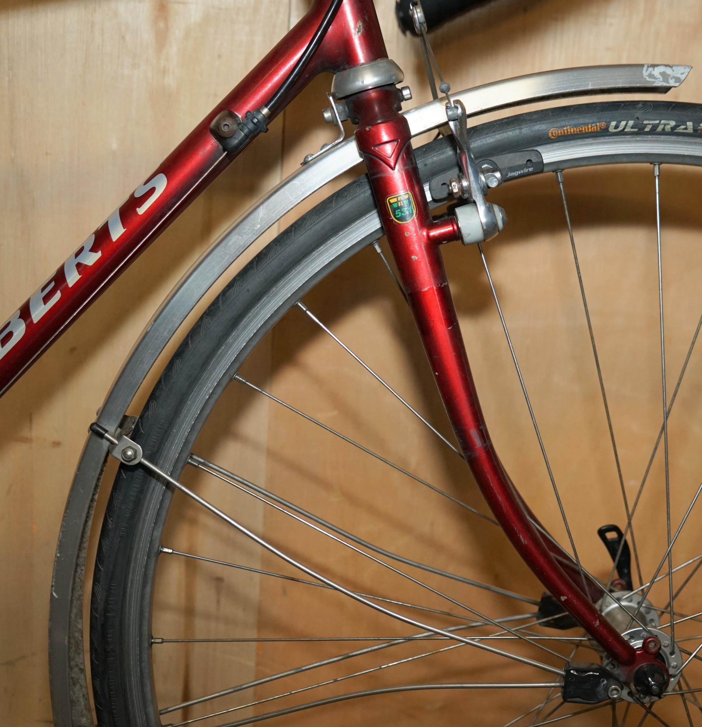 Acier CHAS ROBERTS REYNOLDS 531 EXTRA SMALL ROAD TOURiNG BIKE BROOKS PROFESSIONAL S en vente