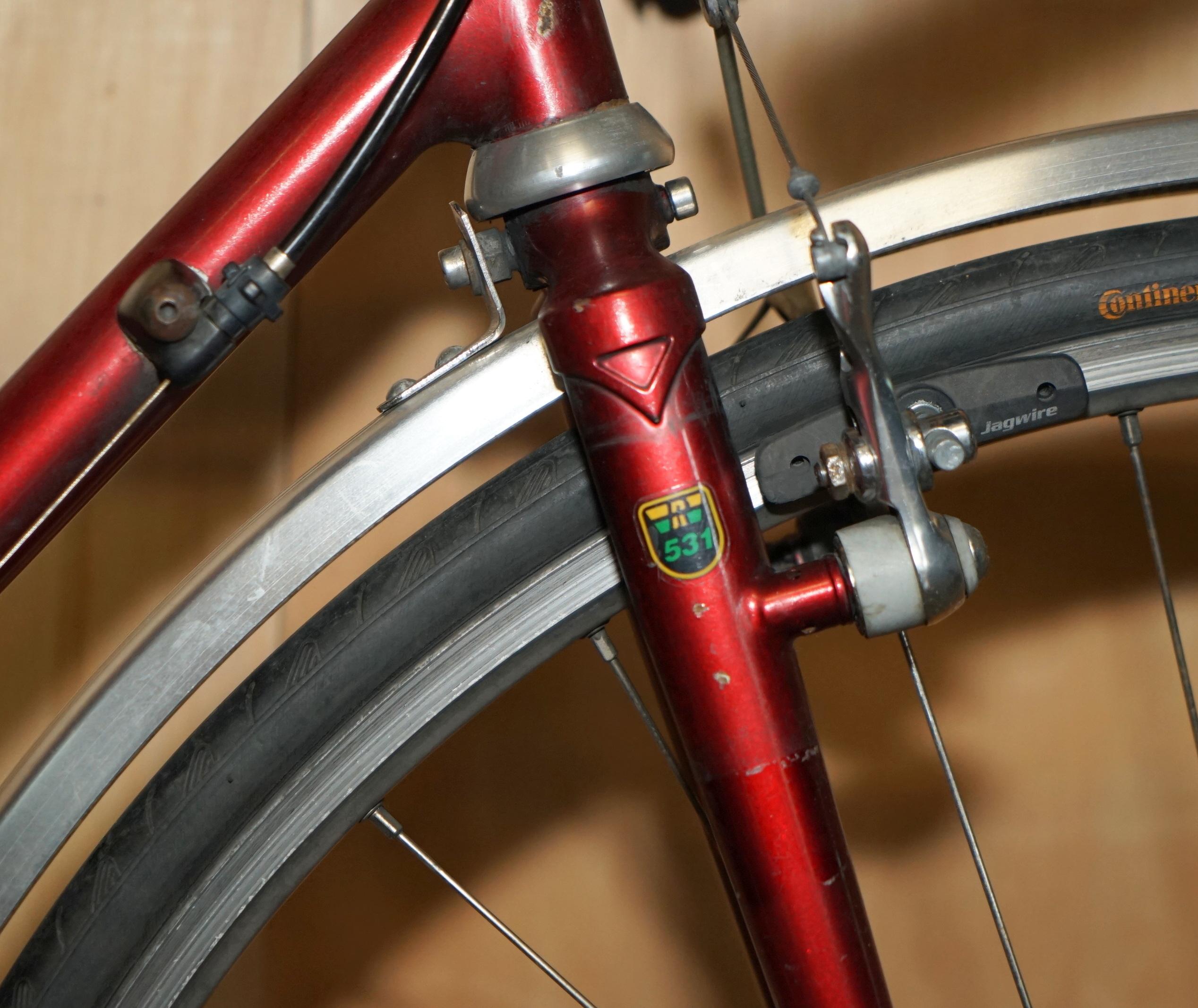 CHAS ROBERTS REYNOLDS 531 EXTRA SMALL ROAD TOURiNG BIKE BROOKS PROFESSIONAL S en vente 1