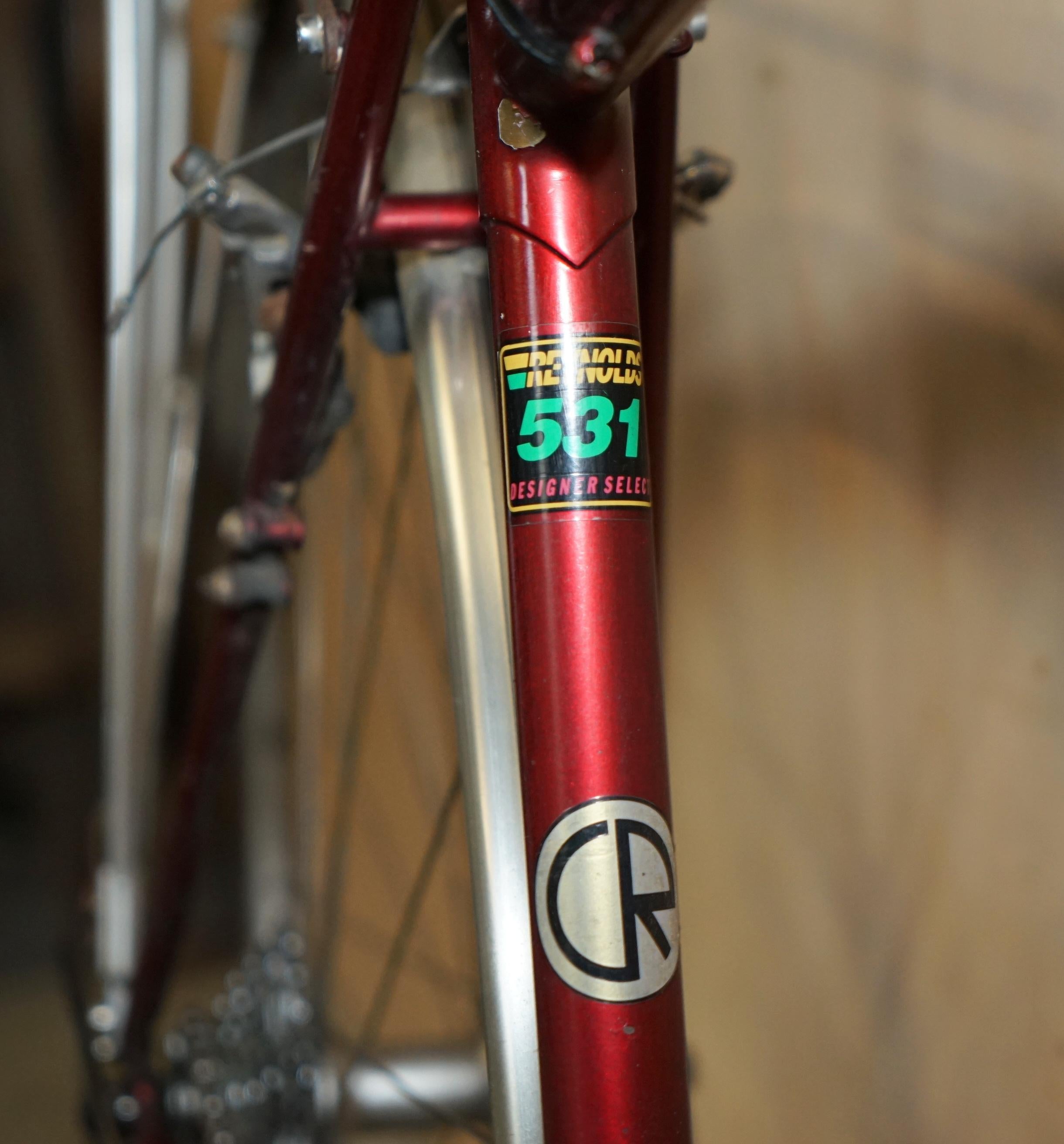 CHAS ROBERTS REYNOLDS 531 EXTRA SMALL ROAD TOURiNG BIKE BROOKS PROFESSIONAL S en vente 2