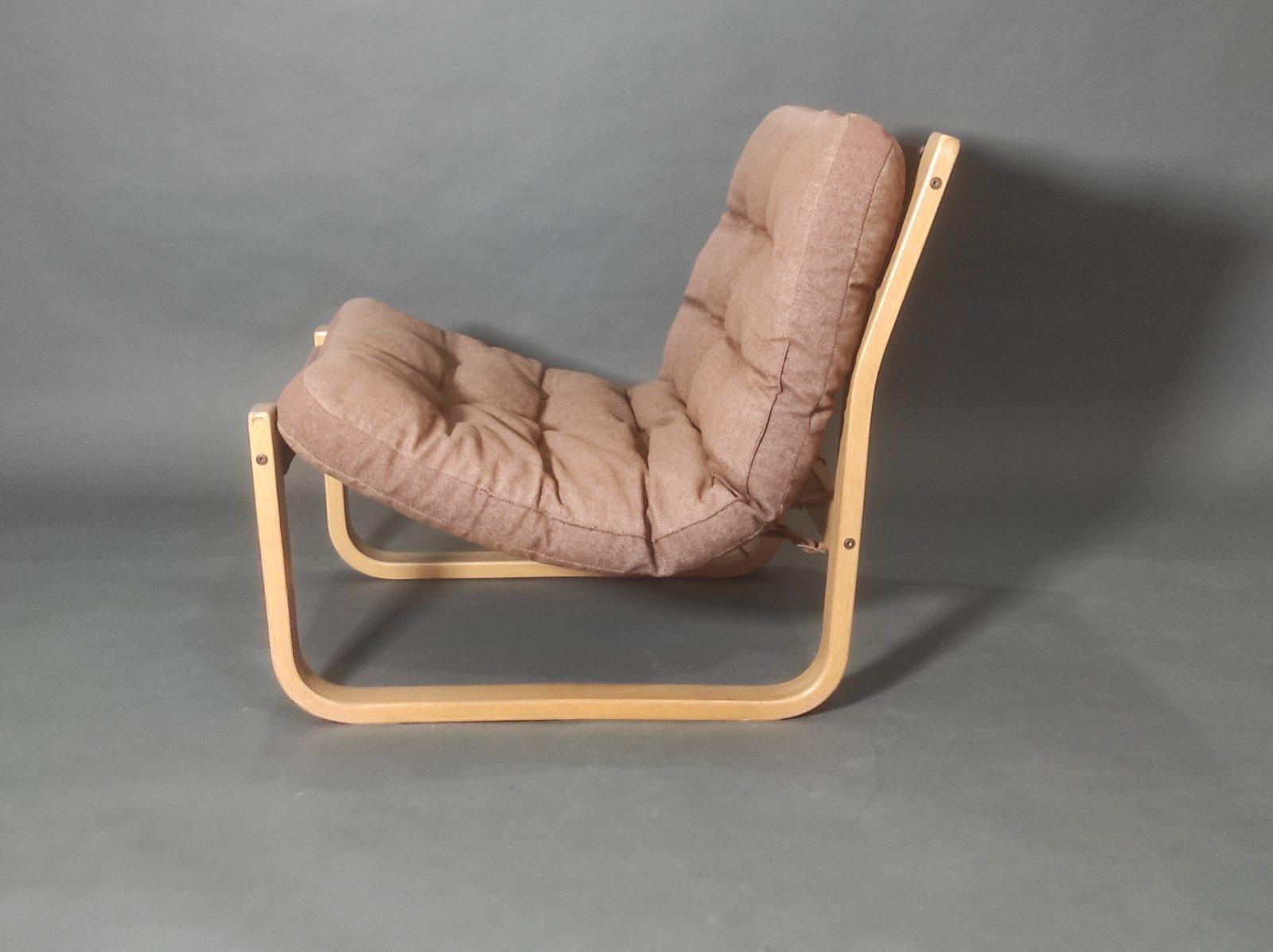 Mid-Century Modern Chase And Sorensen par Swed Form, chaise longue des années 1970. en vente