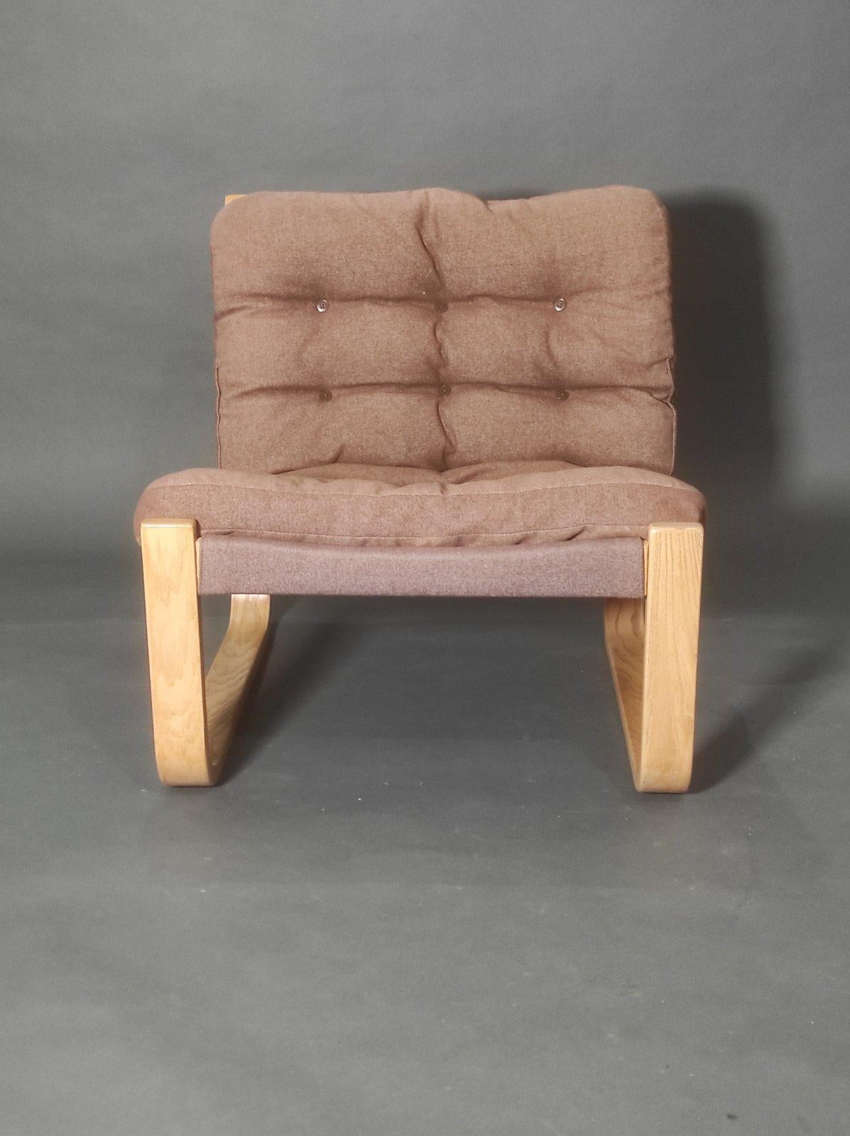 Chase And Sorensen By Swed Form Longue chair 1970s. In Good Condition For Sale In Čelinac, BA