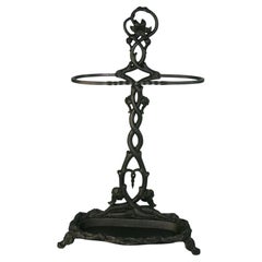 Chase Brothers Cast Iron Umbrella/Cane Stand Boston Late 19th Century
