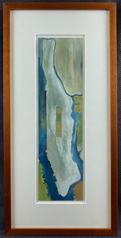 Chase Langford “Manhattan No. 1”, Expressionist Oil Painting, 2003