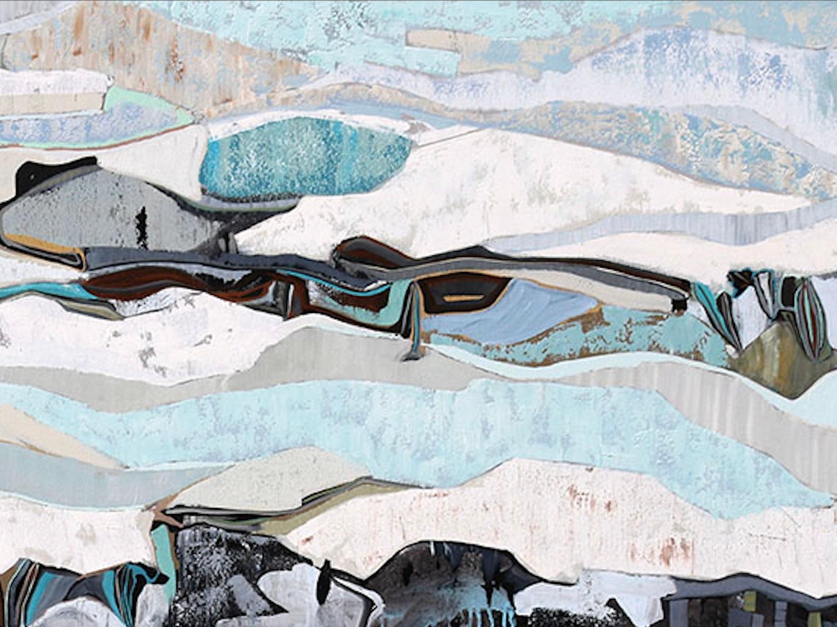 Baltico - Landscape Painting Grigio di Chase Langford