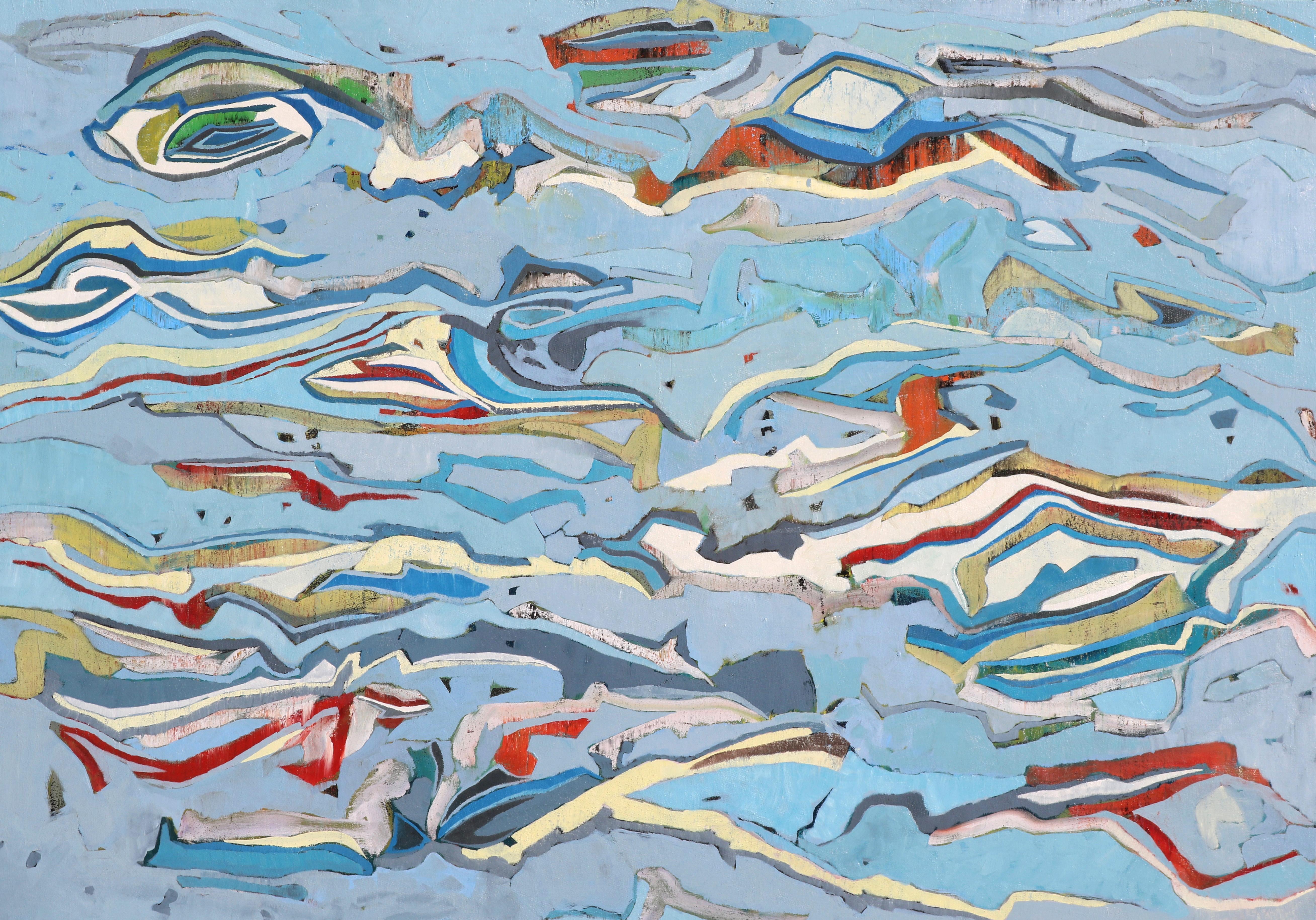 Chase Langford Abstract Painting - Catalina Basin