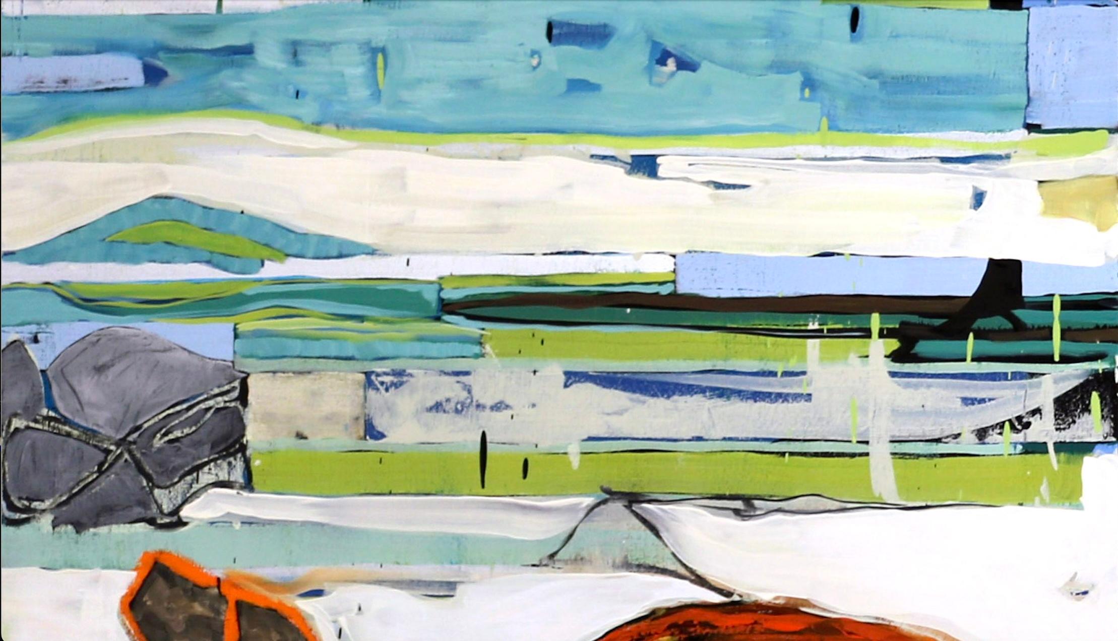 Triade Coachella - Painting Contemporaneo di Chase Langford