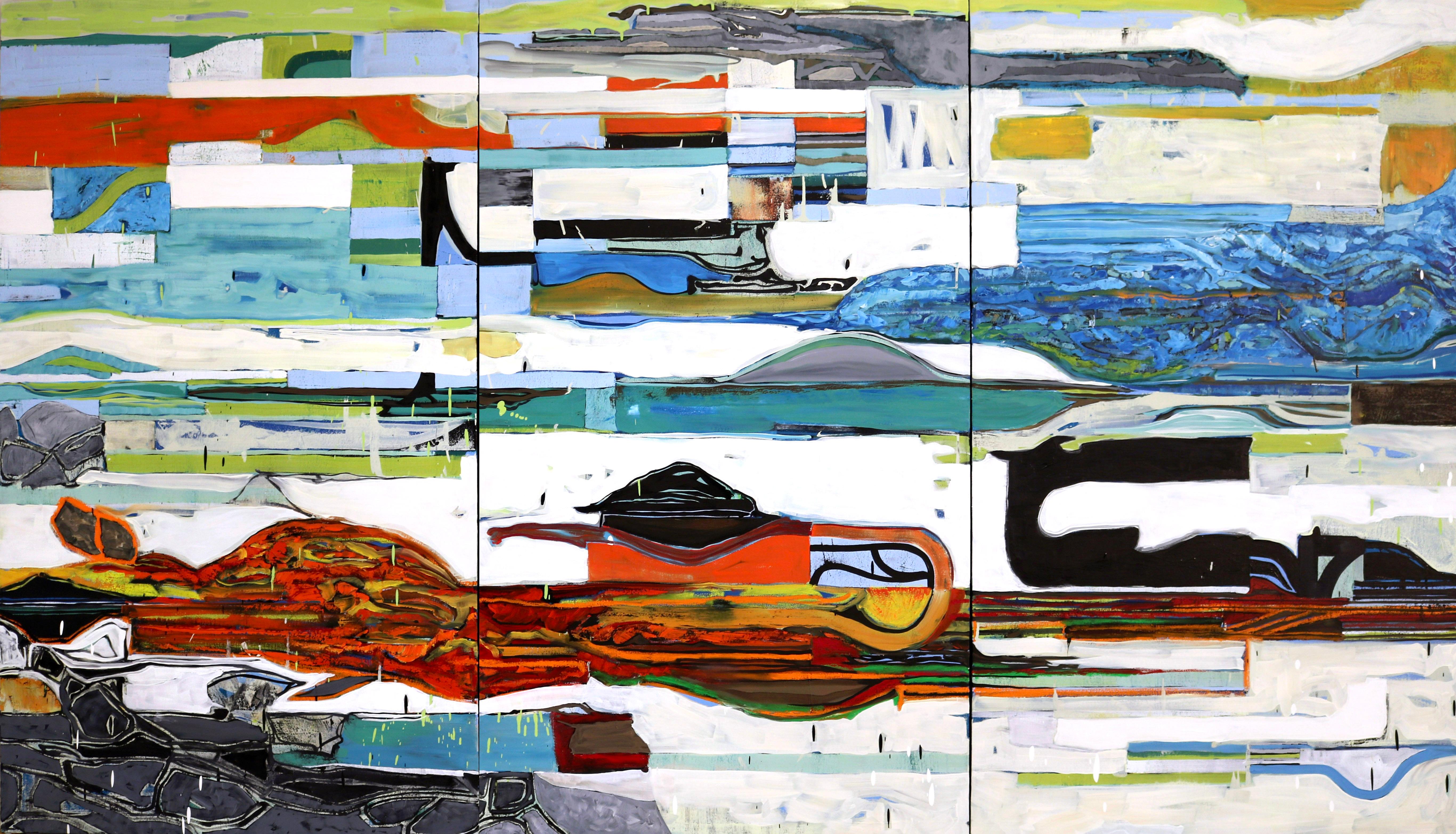 Abstract Painting di Chase Langford - Triade Coachella