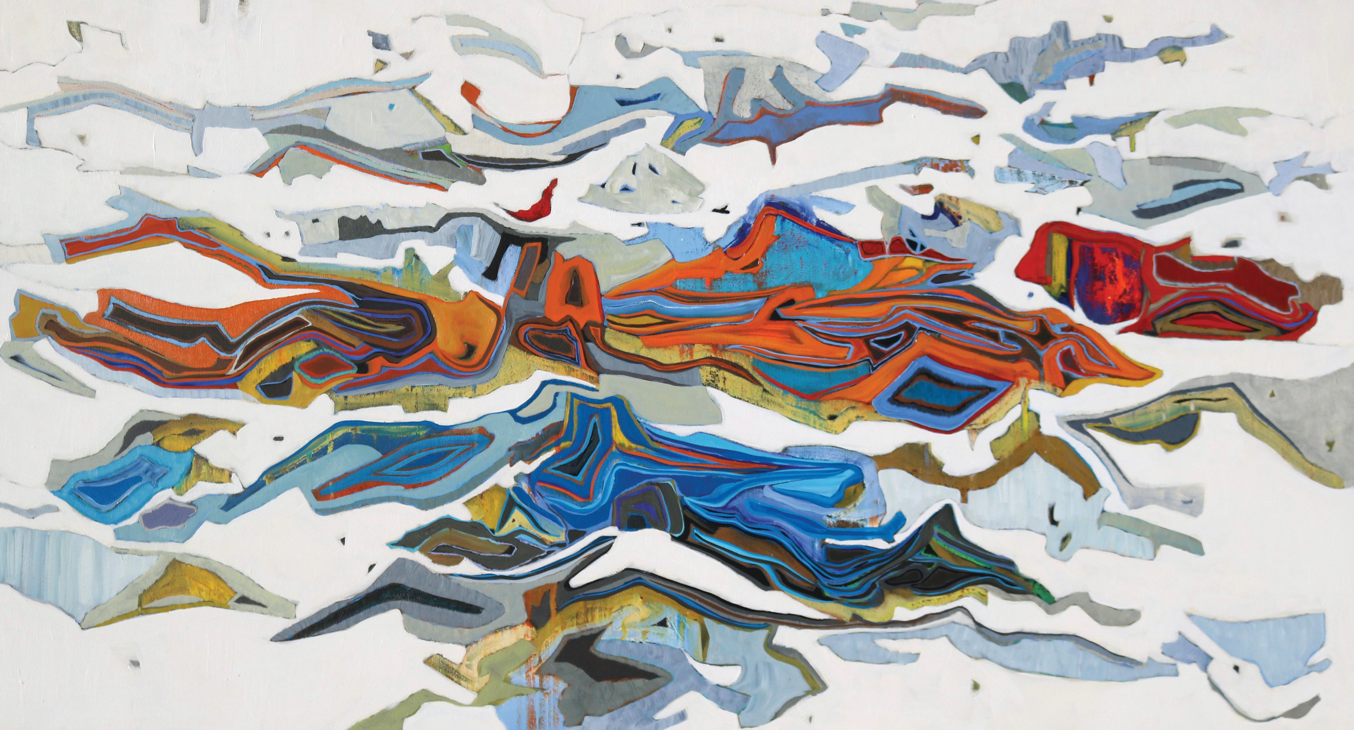 Chase Langford Abstract Painting - Laguna Cove