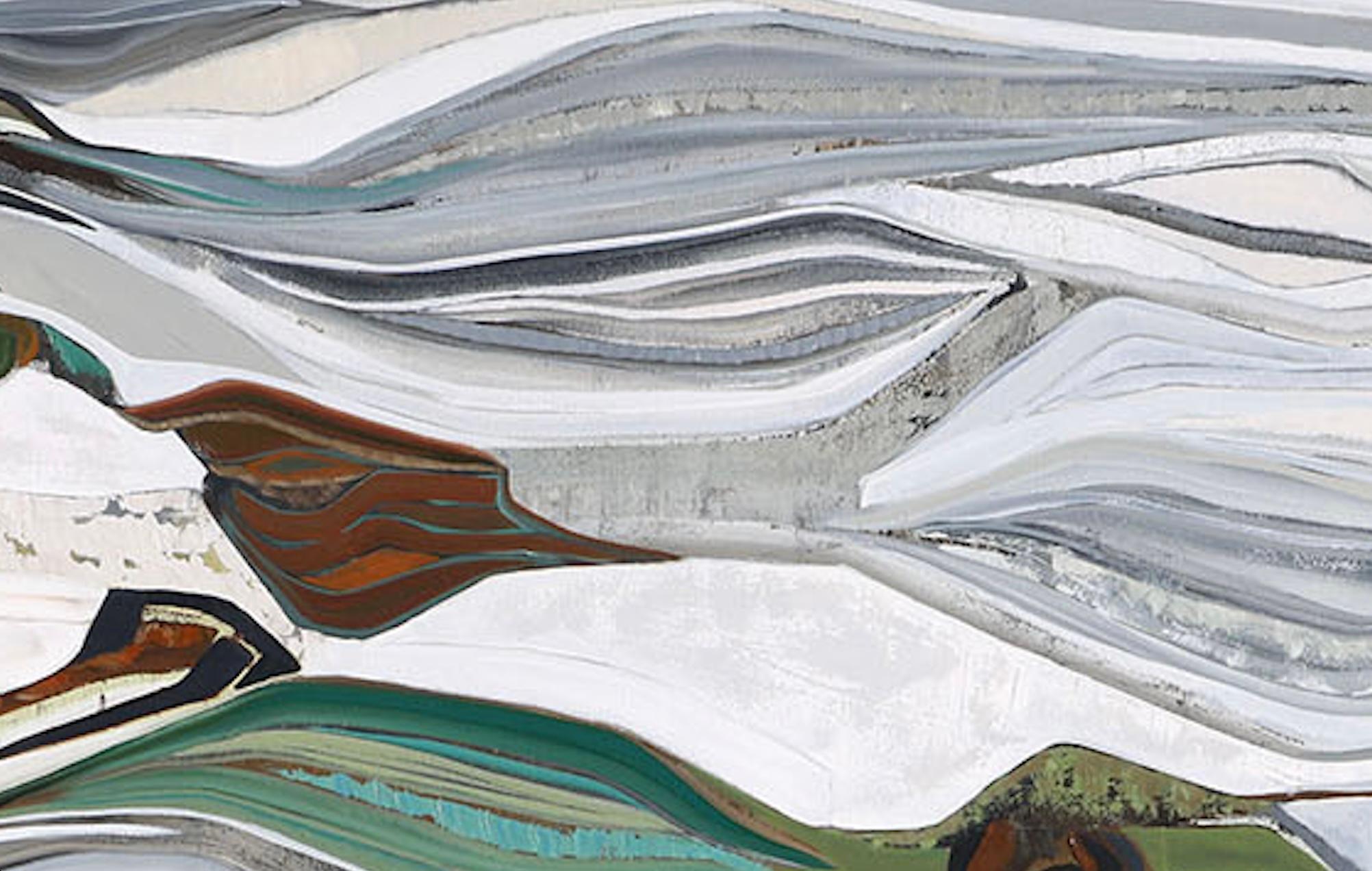 Giunzione a sella 24 - Painting Astratto di Chase Langford