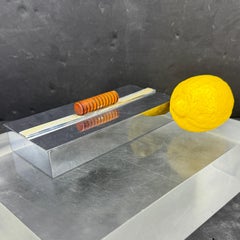 The Art of Chase Arts Arts, boîte à bijoux en bois et chrome Art Deco