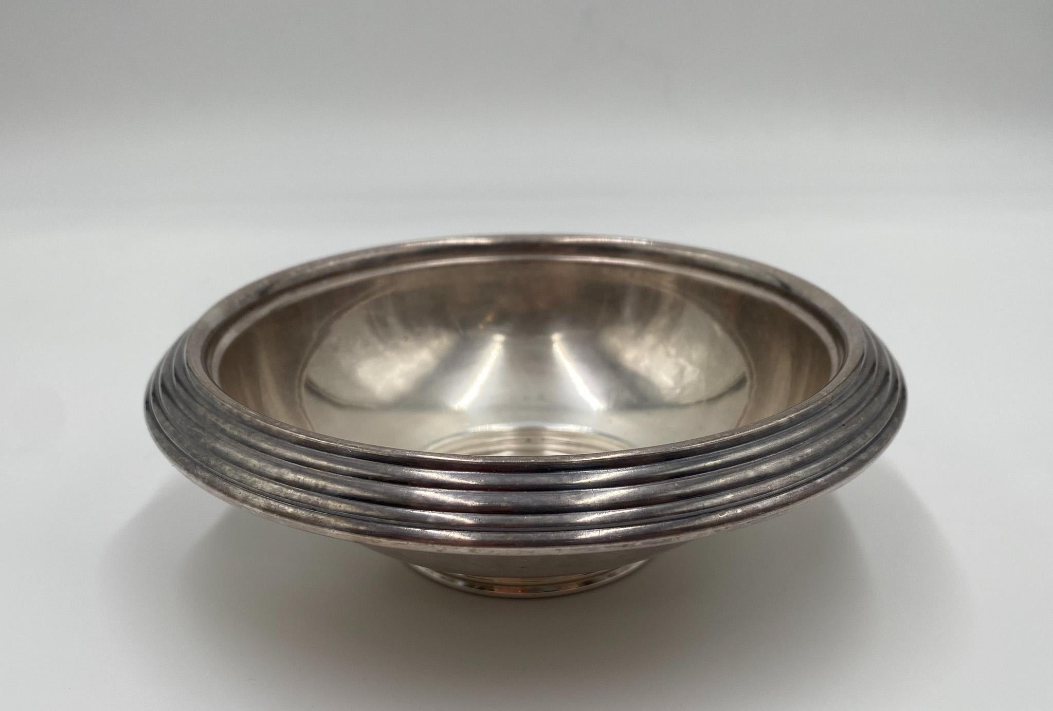 American Chase USA Art Deco Decorative Bowl, 1940's  For Sale