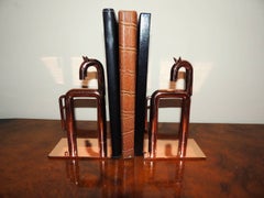 Chase Walter Von Nessen Horse Bookends Statue