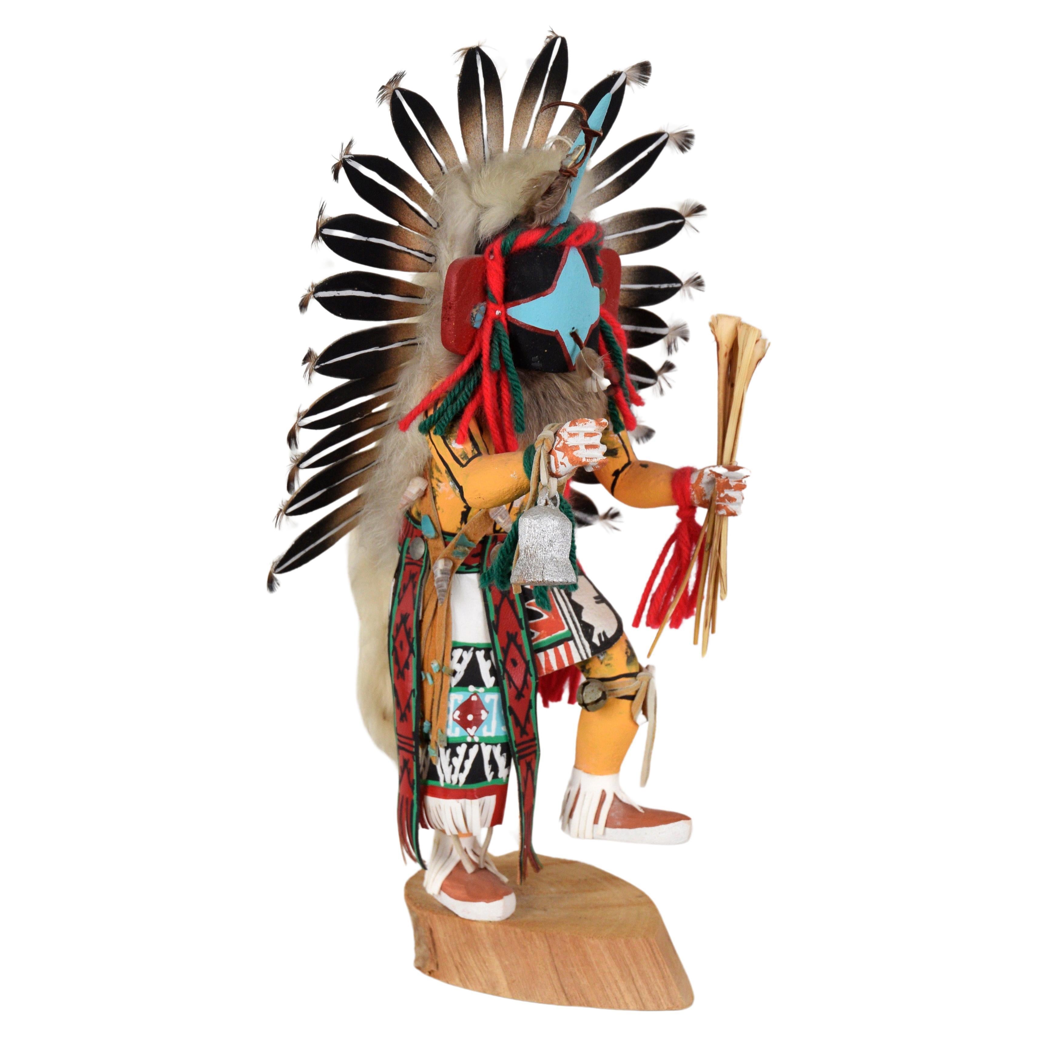 Chasing Star Performing a Dance - Kachina Doll by Rena Jean (Whitehorse) For Sale