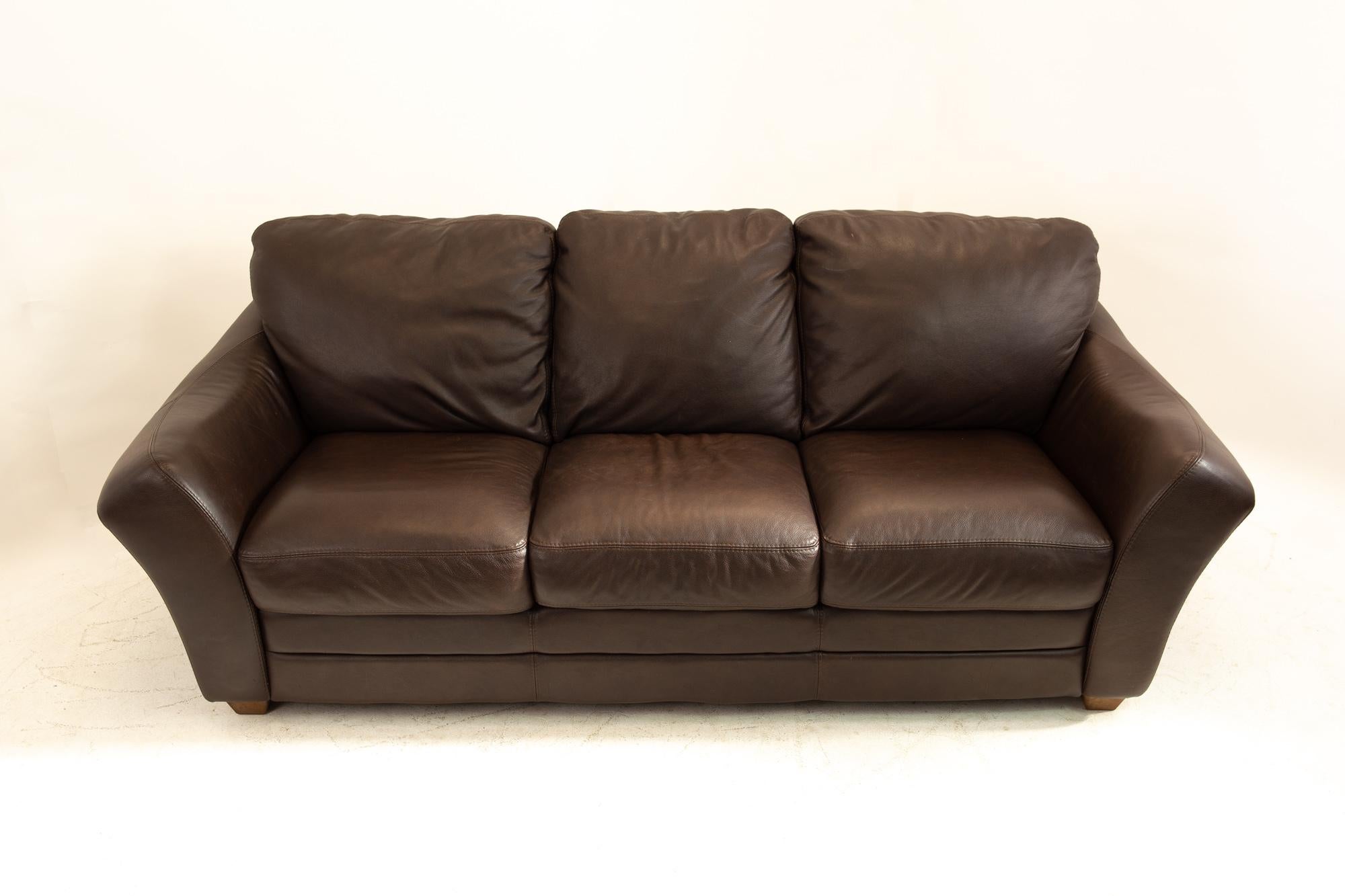 chateau d'ax leather sofa