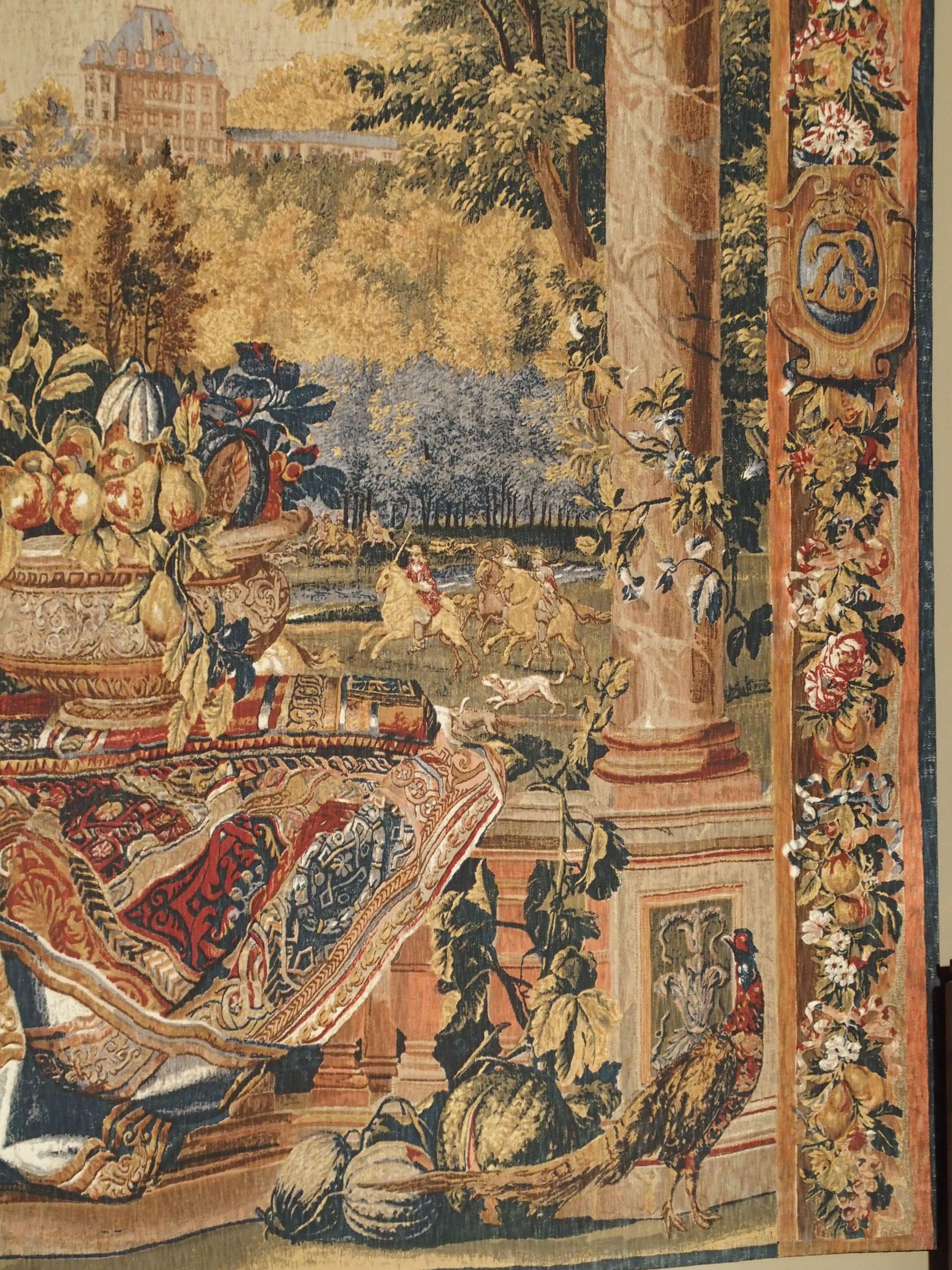 Chateau De Versailles Silkscreen Tapestry Wall Hanging 2
