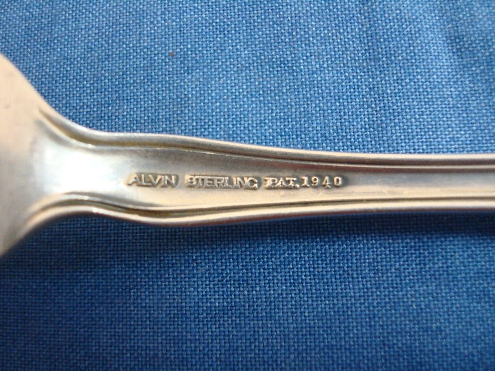 Set di posate Chateau Rose by Alvin in argento Sterling Servizio Cena 52 Pezzi in vendita 3