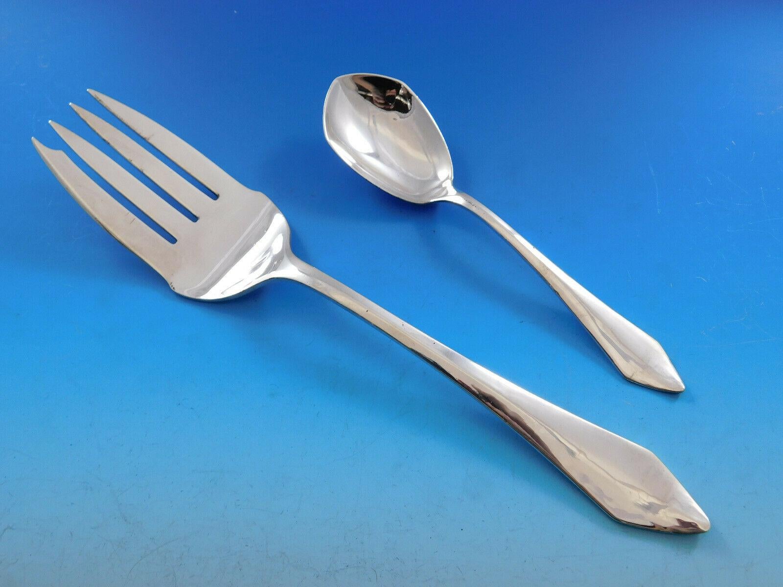 Chatham von Durgin Sterling Silber Besteck Set für 8 Service 109 Pieces Abendessen (Sterlingsilber) im Angebot