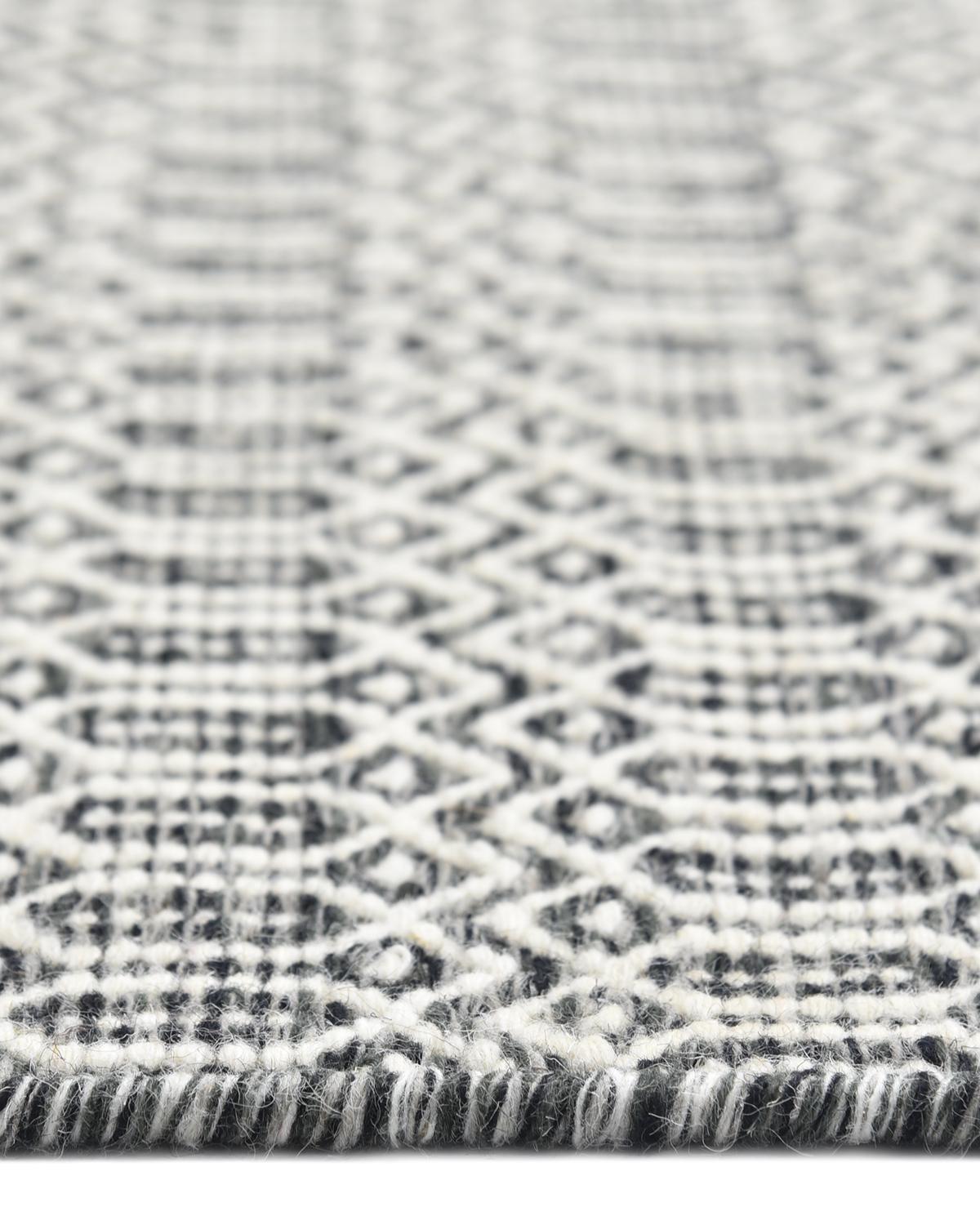 Handgewebter Flachgewebe-Teppich aus Pergament, Übergangsstil (21. Jahrhundert und zeitgenössisch) im Angebot