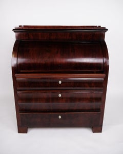 Chatol In Hand Polished Mahogany With Mother Of Pearl Fittings & Leg Knobs