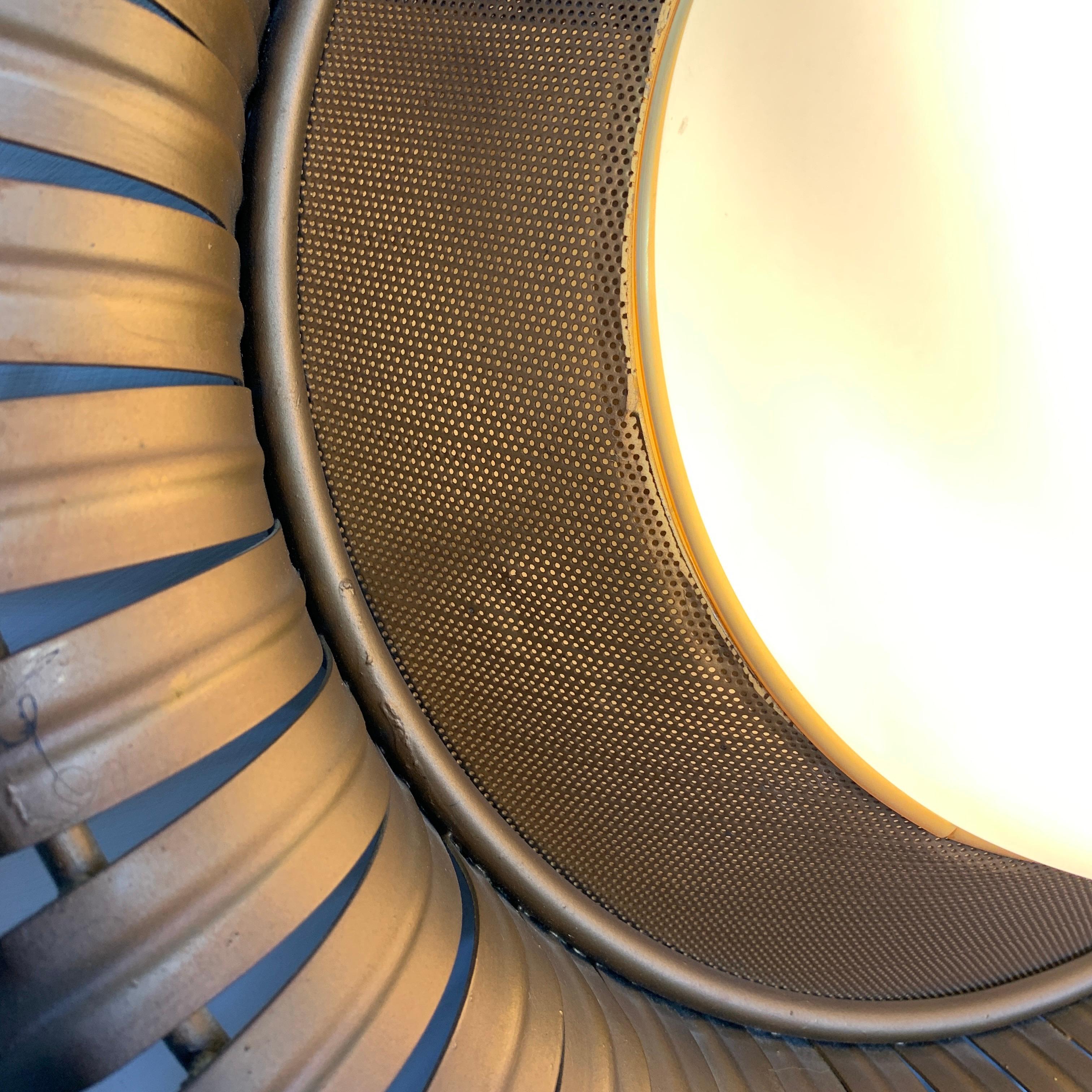 Chaty Vallauris Monumental Sunburst Light In Good Condition In Hastings, GB
