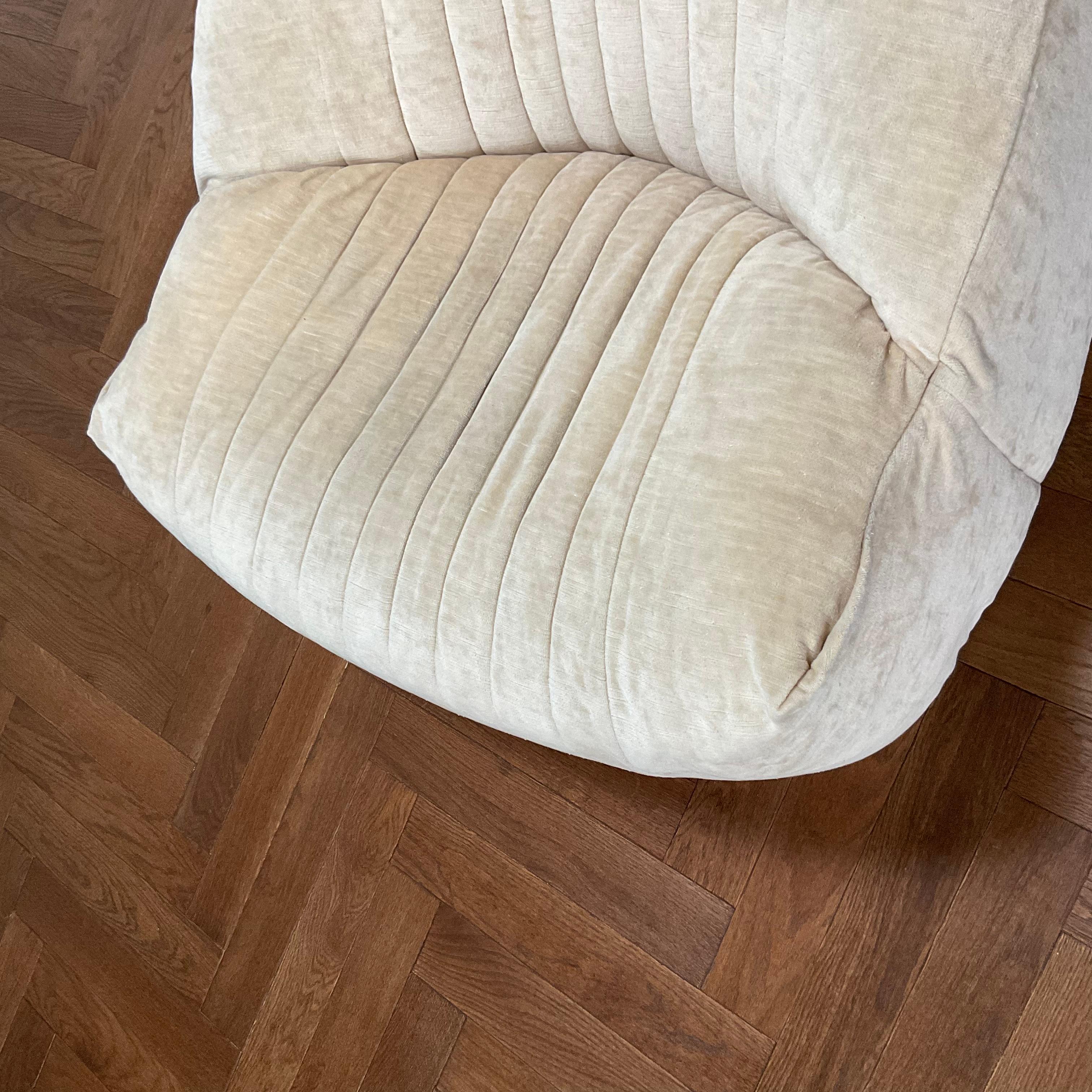 Chauffeuse Aralia Ligne Roset par Michel Ducaroy vintage années 70 im Angebot 4