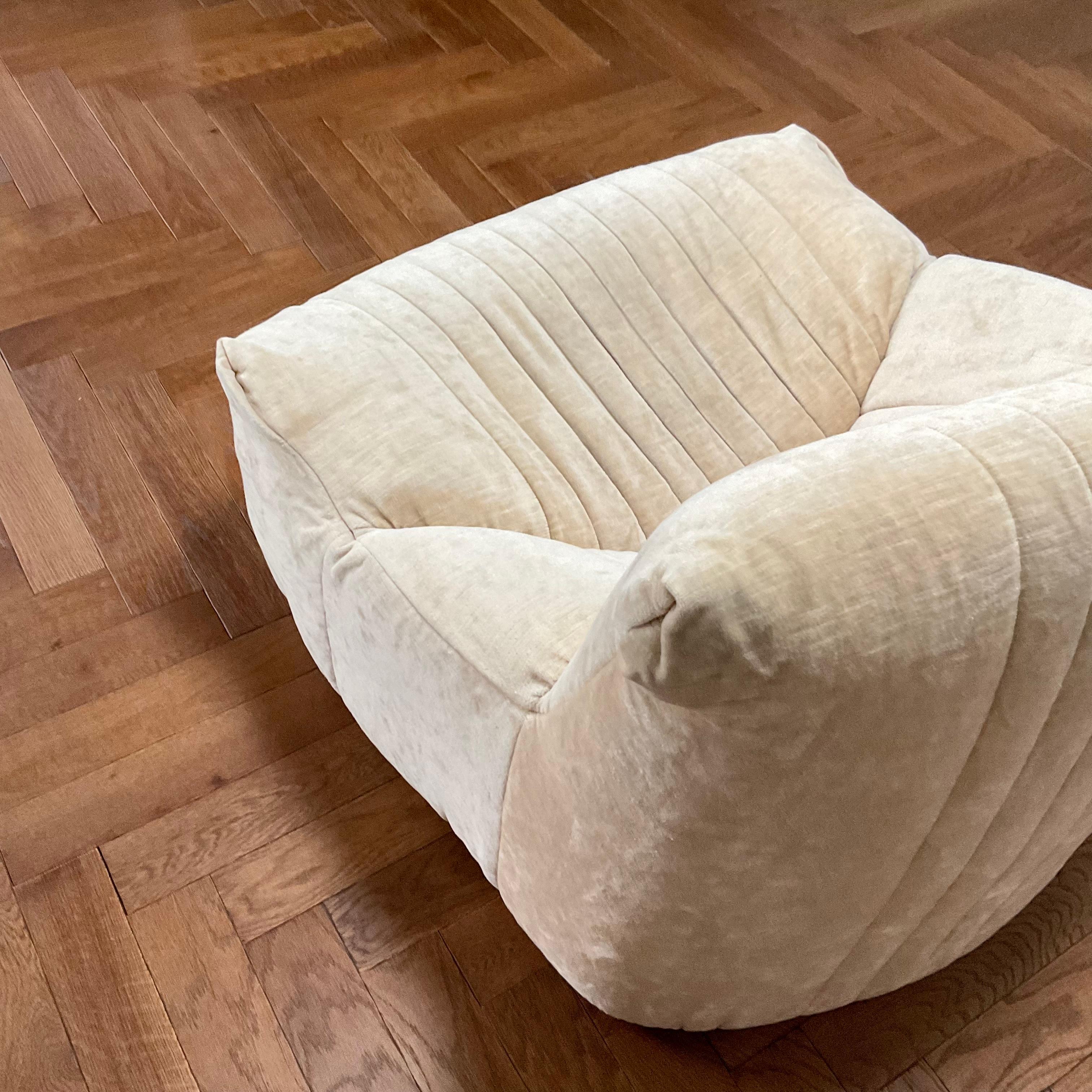 Chauffeuse Aralia Ligne Roset par Michel Ducaroy vintage années 70 im Angebot 2