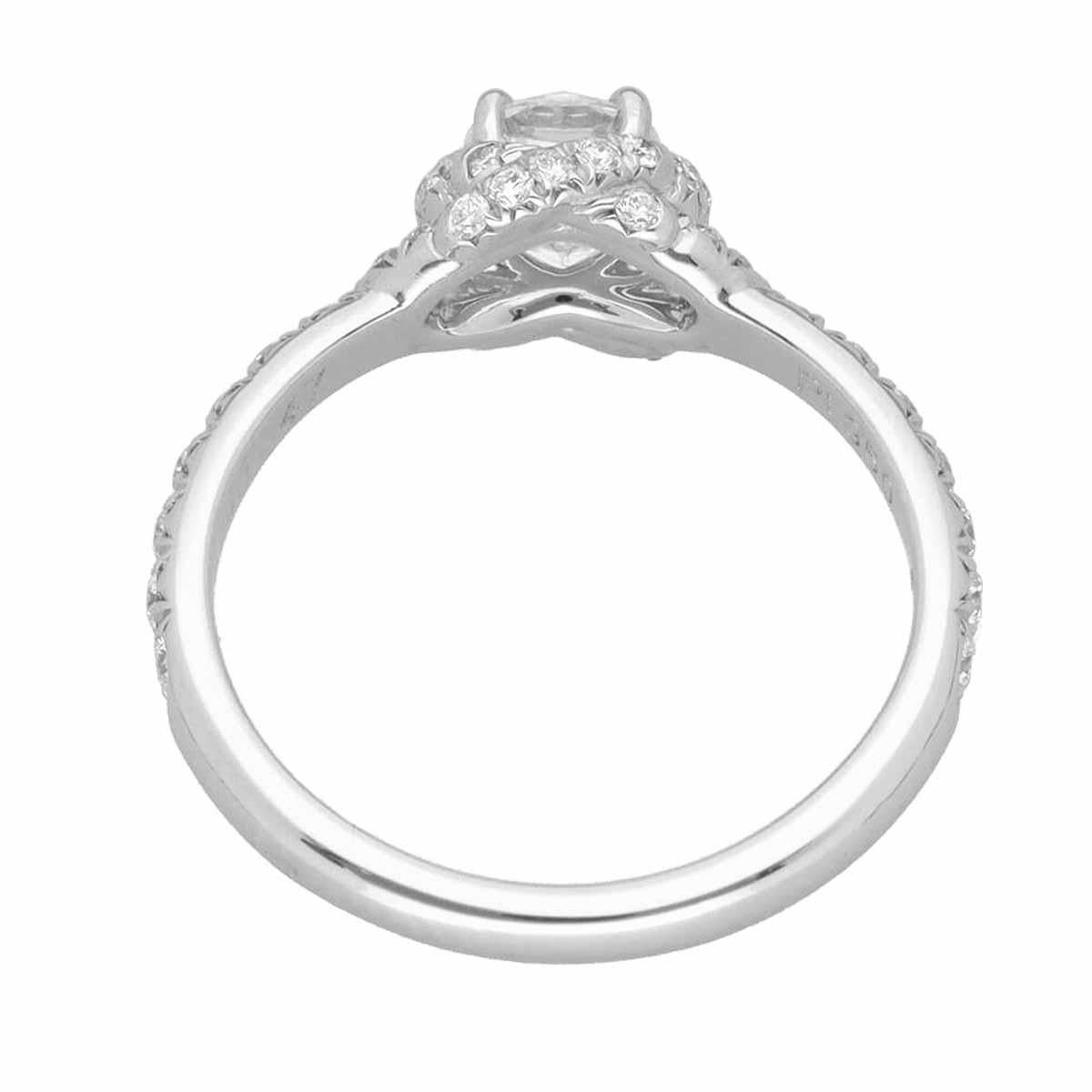 Chaumet Liens d'amour Solitär-Ring, 0,30 Karat Diamant Platin (Rundschliff) im Angebot