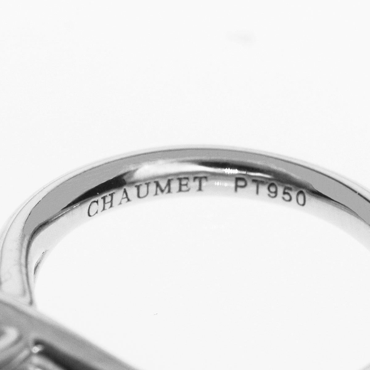 Chaumet Liens Solitär-Ring, 0,70 Karat GIA Diamant 950 Platin im Zustand „Gut“ im Angebot in Tokyo, JP