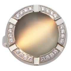 Chaumet 18 Karat White Gold Class One XL Croisière Ring