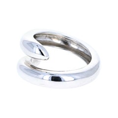Chaumet 18 Karat White Gold Tango Spiral Ring
