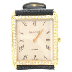 Chaumet 18 Karat Yellow Gold and Diamond Ladies Quartz Wrist Watch