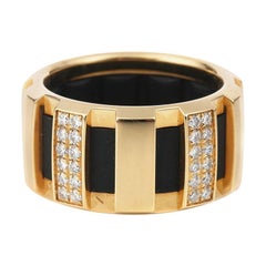Chaumet 18 Karat Yellow Gold Class One Diamonds Ring