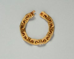 Chaumet 18k Gold Chaine d'Ancre Tressee Bracelet