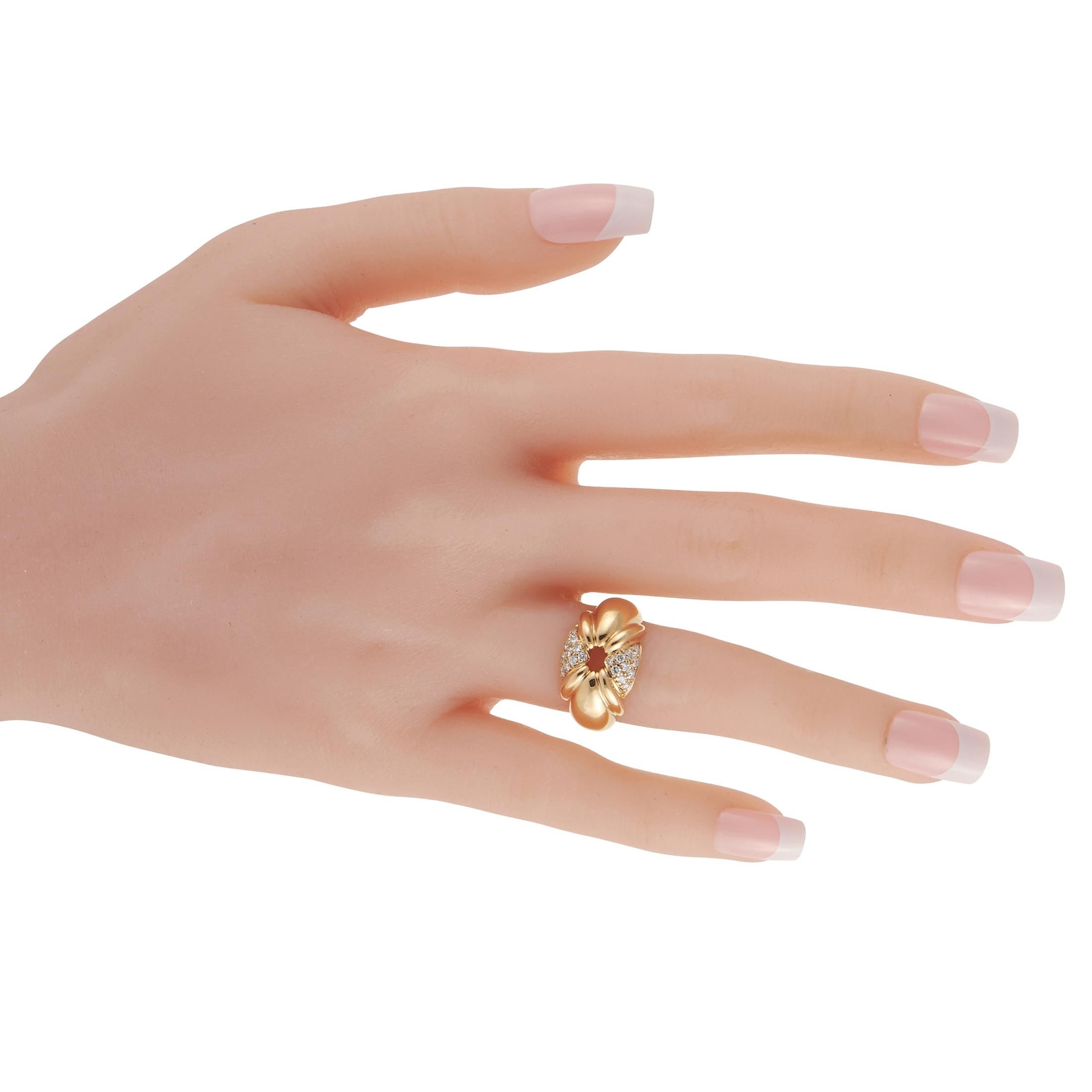 chaumet yellow diamond ring